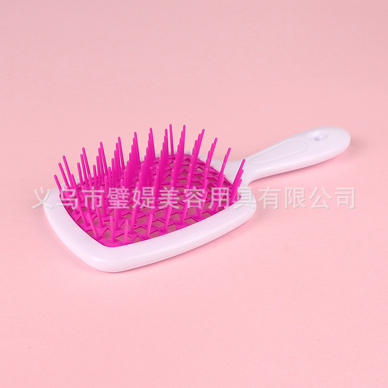 Peine Masajeador con Cojín de Aire de Malla Cuadrada de ABS para Cabello Seco y Húmedo image 20