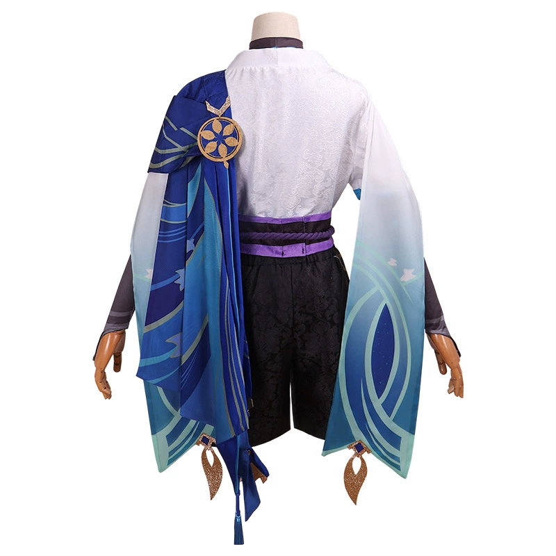 Косплей Wanderer из Genshin Impact Cos Cosmet Skies Wanderer COS Server Anime Game C C Service Men's Full Set