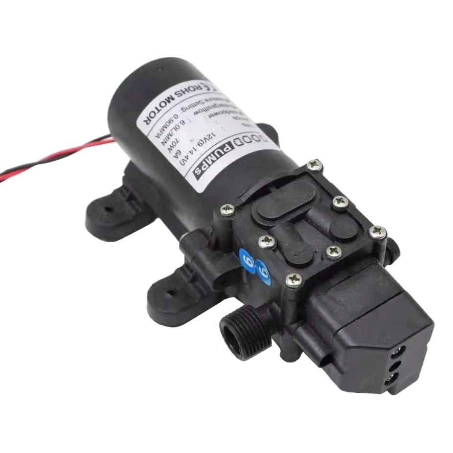 Миниатюрный умный электрический диафрагменный насос 12V Электрический опрыскиватель аксессуары