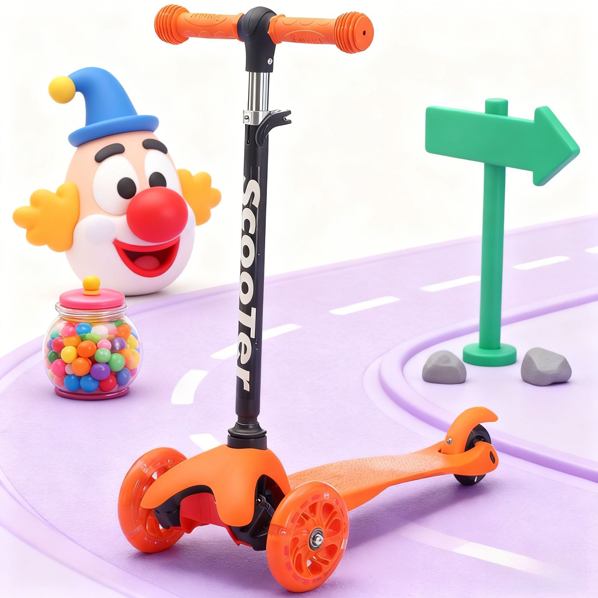 Scooter 8 más de 12 niños niñas scooter patinaje infantil patinaje