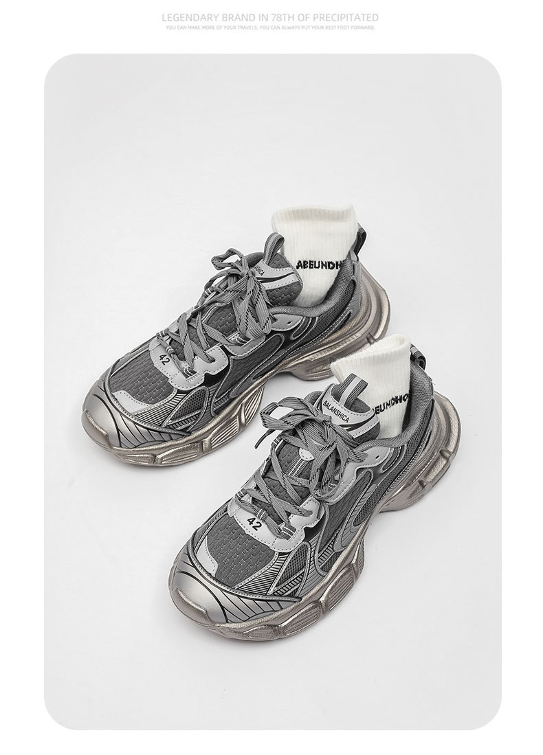 Spring New Trendy All Match Men S Shoes Paris Couple Style Daddy Shoes Simple Casual Women S Shoes One Drop_voghion.com