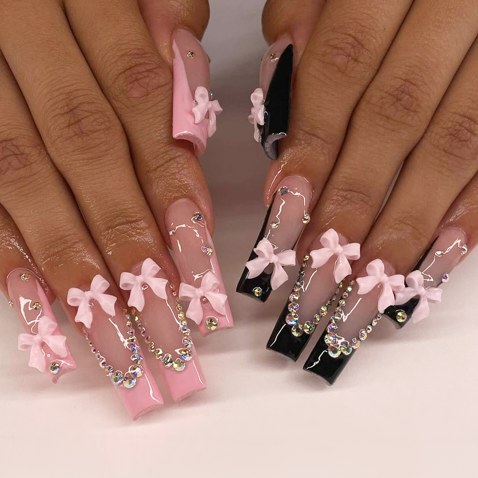 BZ1128 핑크 컬러 다이아몬드