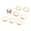 Ring, set, accessory, Amazon, suitable for import, European style, boho style