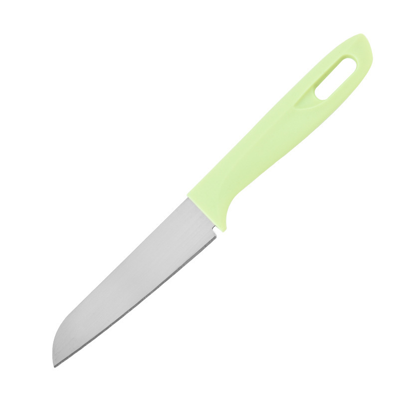 Inventario de nuevo cuchillo de acero inoxidable de fruta de color cuchillo de muebles de cocina práctico cuchillo de fruta de acero inoxidable