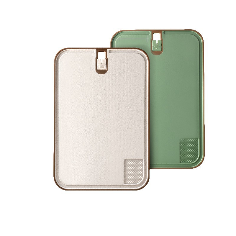 Tablero de verduras de grado alimenticio PE de doble cara tablero de mesa de cocina de corte de frutas tablero de corte de verduras tablero de corte de alimentos suplementarios para bebés