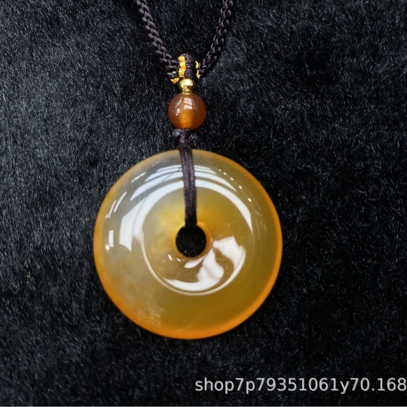 メーカー卸売瑪瑙セーターチェーンネックレス平安タッセルアクセサリーペンダントチャーム中国風グリーン瑪瑙|undefined