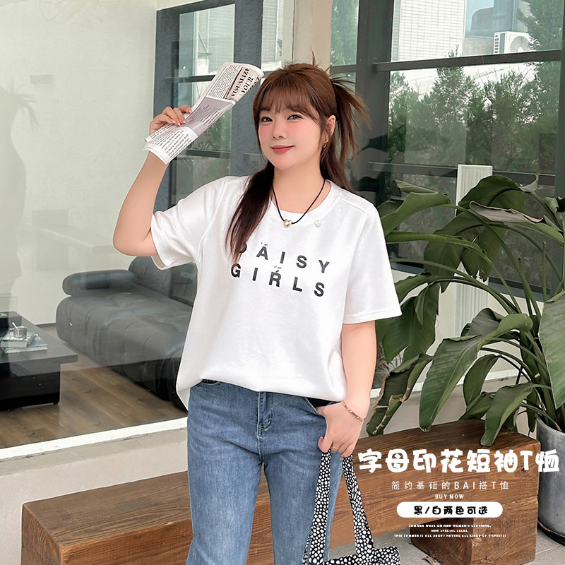  夏  XL-4XL 大きいサイズ Tシャツ