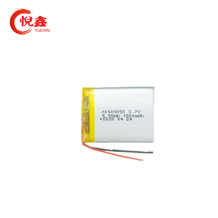 工厂出604050 3.7v 1500mAh智能音箱 儿童早教机电池 智能锁电池