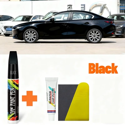 and Renovation Scratch Removal — Avtomobil boya qələmləri - p116-black-4pcs