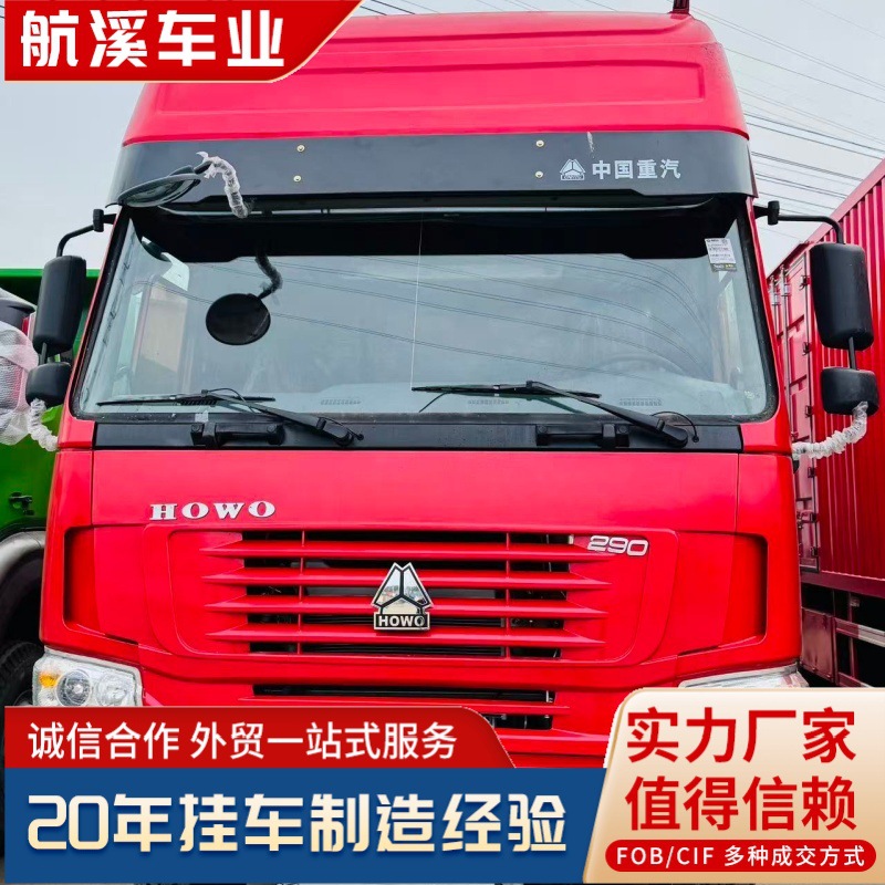 Selling Used Export Dump Trucks 371 375 Horsepower 6X4 Dump Trucks for Earthmoving Engineering and Transport Large Trucks