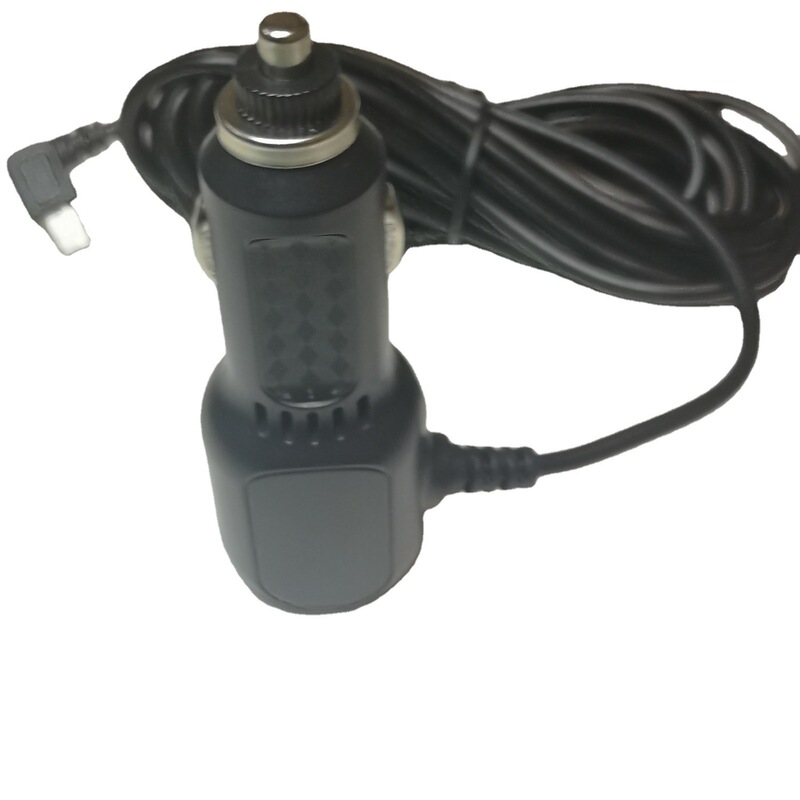 Double U output car cigarette lighter DC voltage output car charger mobile phone charging head comes with 3.3 meters double USB output