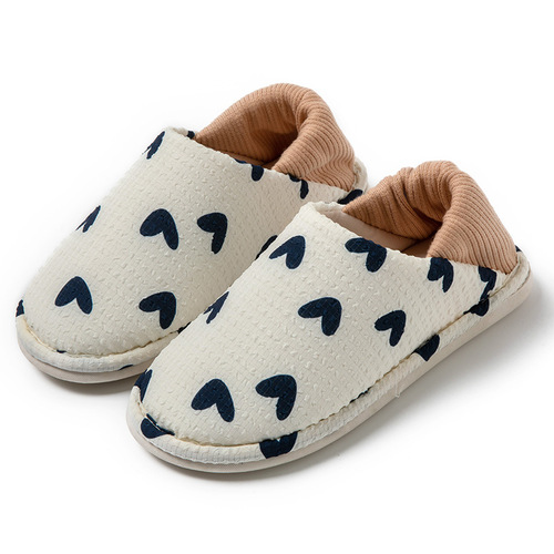 Maternity Shoes Summer Thin Model Postpartum 7-8 Months Spring and Autumn Cute Non-slip Breathable Indoor Home Cotton Slippers for Women