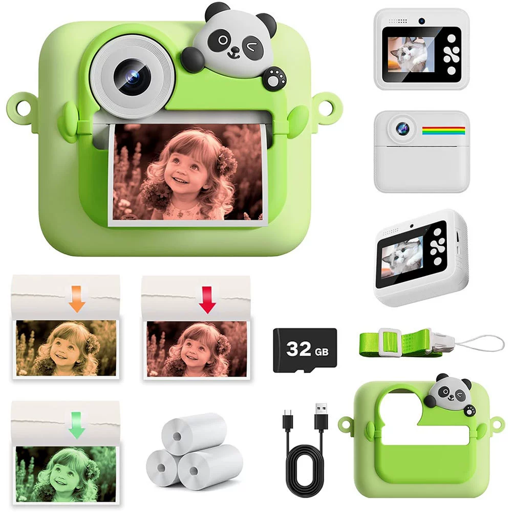 Портрет Polaroid, камера, принтер, (Торговля через границы)