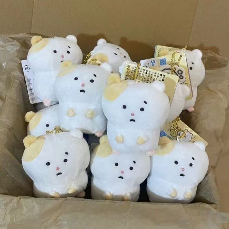 メーカー卸売不正ハムスターぬいぐるみペンダントかわいい小さな人形バッグペンダントキーホルダーカップルギフト|undefined