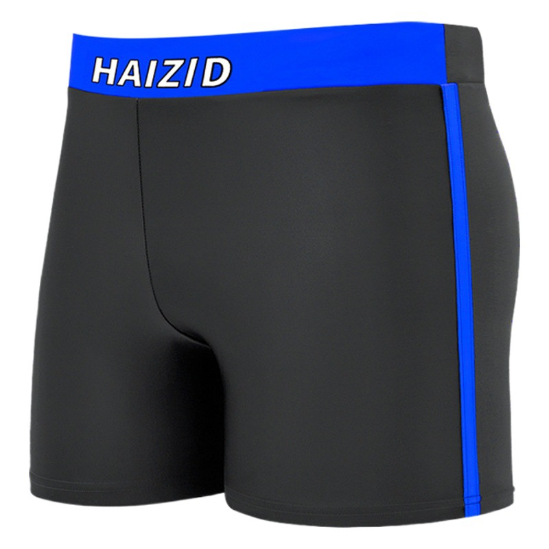 Swimming trunks men's quick-drying boxer swimming trunks plus size fat guy anti-embarrassment hot spring fashion sports swimming trunks factory wholesale