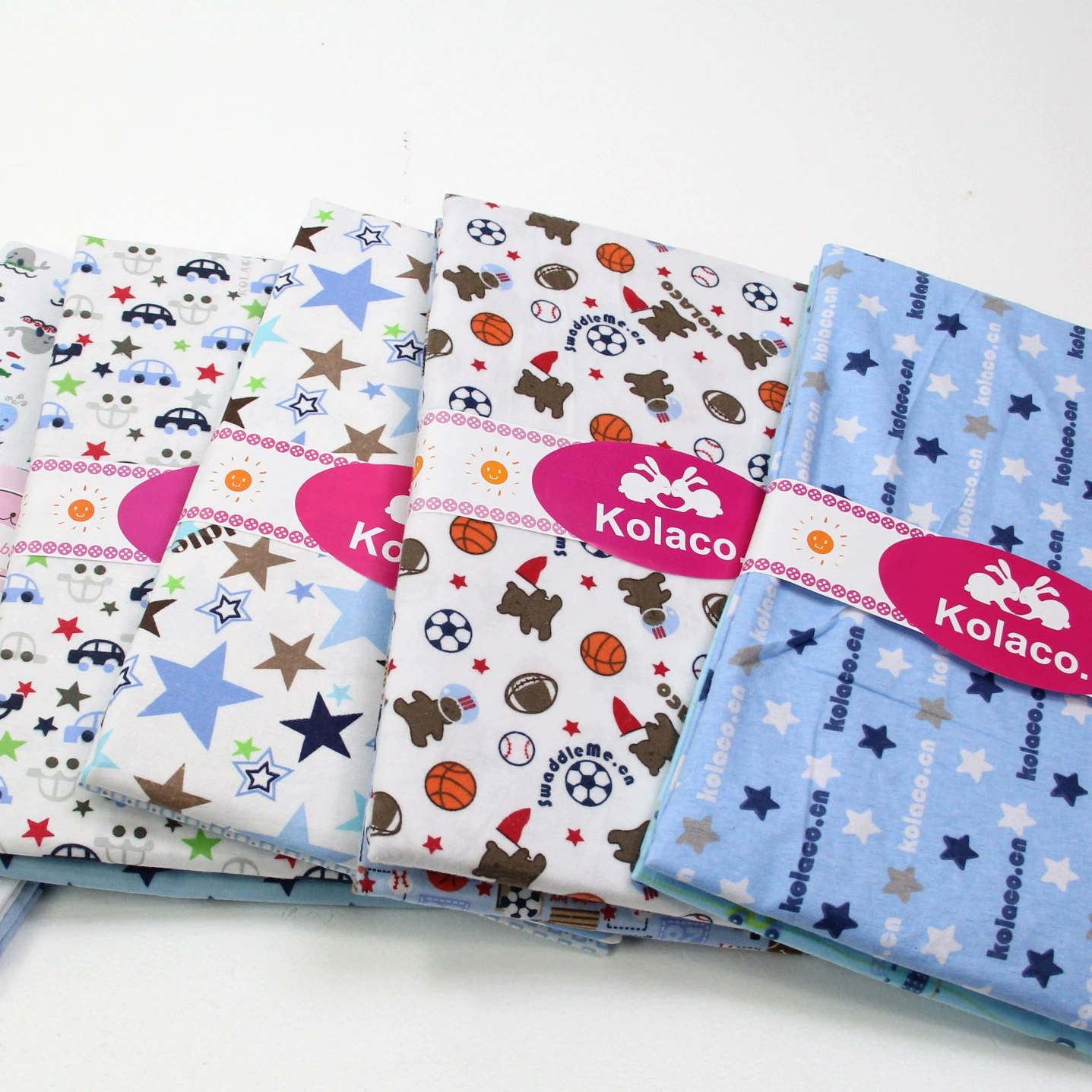 Flannel Baby Blanket Printed 2 Pack Flannel Receiving Blanket