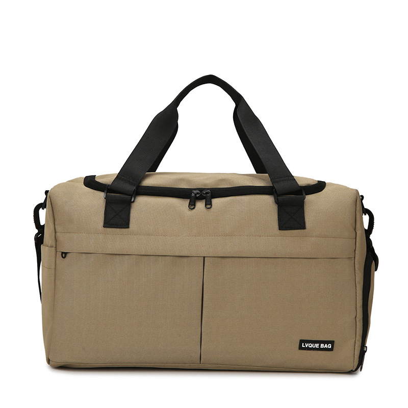 Nueva bolsa de viaje de tela Oxford multifuncional de exportación, bolsa de gimnasio de almacén de zapatos independiente de gran capacidad, bolsa de almacenamiento separada en seco y húmedo