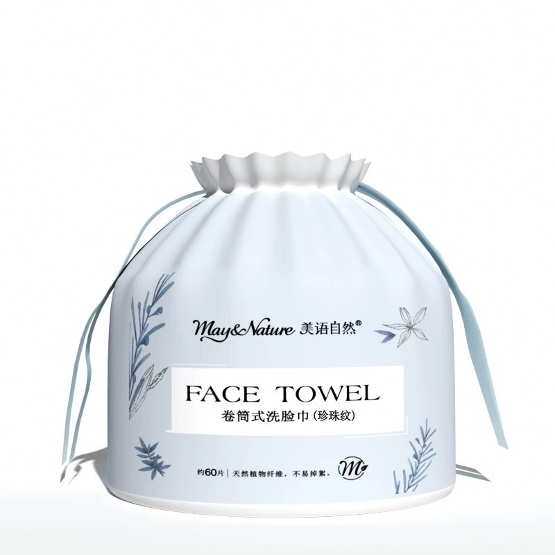Disposable Cotton Face Towels, Soft Non-Woven Wet Wipes, Multiple Sizes and Counts