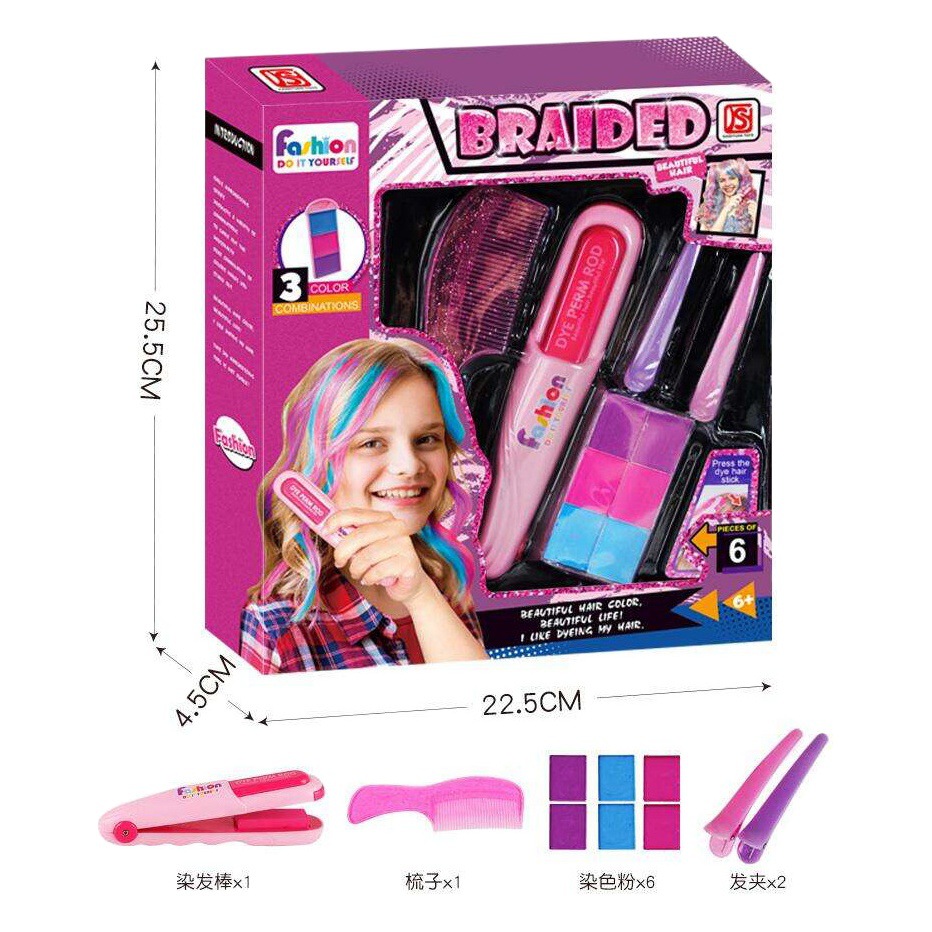 Dispositivo de trenzado de cabello eléctrico para niños juguete niña trenza maquillaje joyería rhinestone regalo perezoso herramienta de trenzado de cabello automático