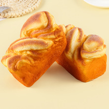 跨境爆款PU慢回弹仿真面包酒店餐厅摆件橱窗展示道具假面包模型