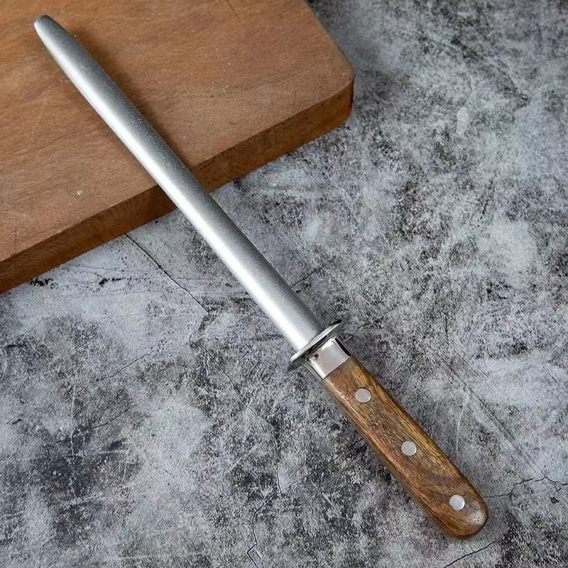 Barras de afilado de diamante carniceras comerciales rápidas afiladoras de cuchillo de cocina domésticas de acero de alto carbono de arena fina artefacto de afiladoras