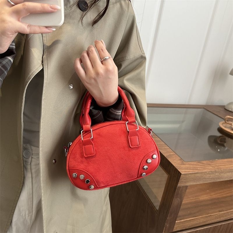 Retro Bowling Tasche Für Damen, Stilvolle Umhängetasche_voghion.com