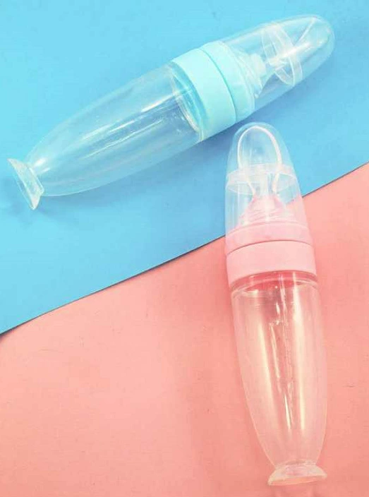 Мягкая ложка для детской рисовой пасты бутылка для молока силиконовая пищевая добавка для ребенка