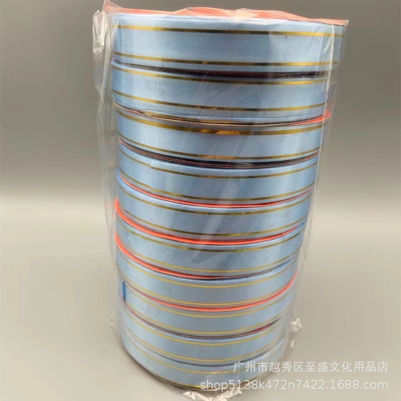 Nudo suministros de decoración de bodas con estampado de Phnom Penh, diseño de rollos de cinta, atadura de globo, cuerda de amarre, cinturón de regalo, cinturón de plástico