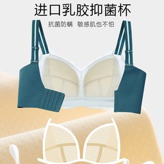 工廠批發大胸顯小內衣女薄款無鋼圈大碼文胸防下垂收副乳全罩杯G