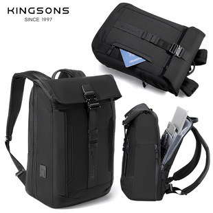 Jinshengsi Casual Backpack Business Casual Multifunctional Backpack Business Travel Trend 15inch Laptop Bag