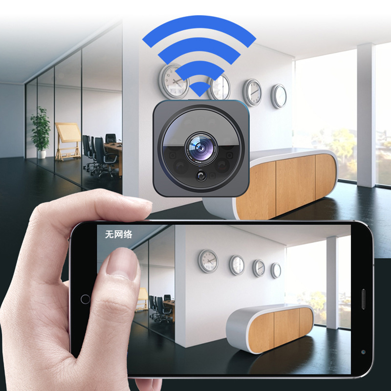 AS02 Cámara WiFi HD de dos vías de intercomunicación 1080p cámara inalámbrica remoto infrarrojo deportes Cámara DV