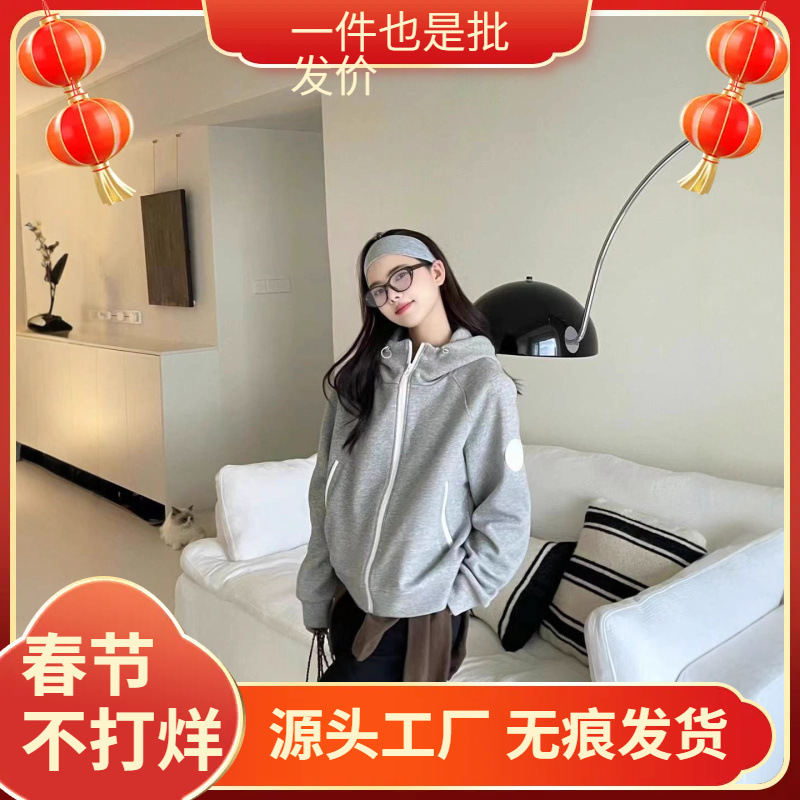 Big Goose Sweatshirt 01 Canadian Chilliwack Hooded Shearling Bomber Jacket 7102W1