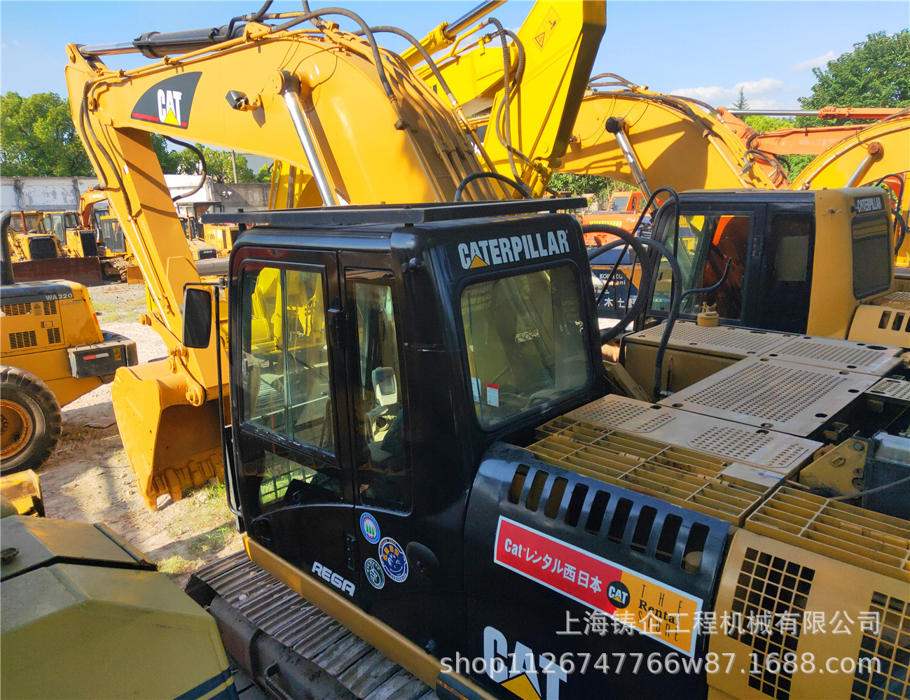 卡特彼勒CAT325C挖掘机九成新25吨钩机挖机