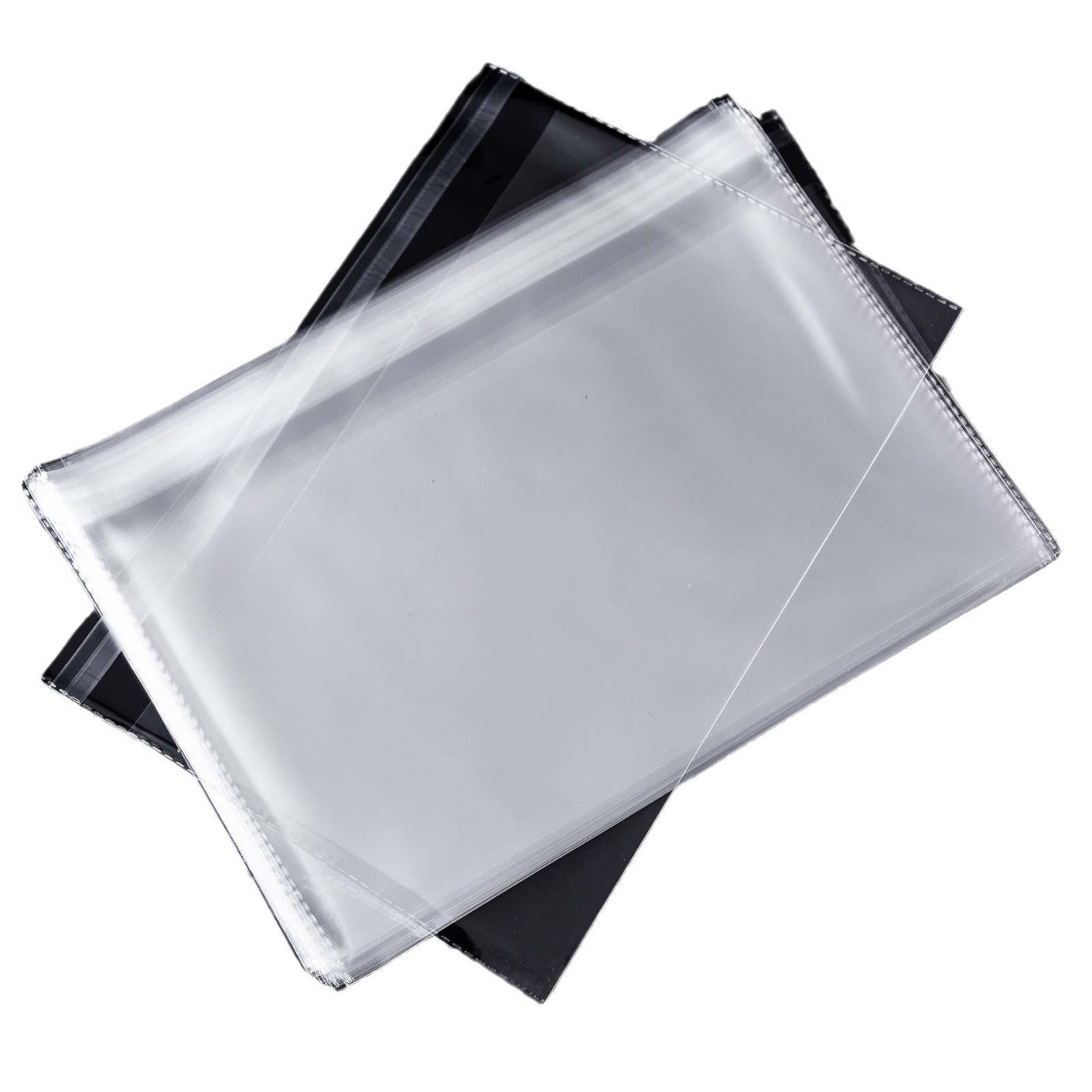 in stock opp self-adhesive bag self-adhesive plastic self-sealing bag opp bag flat pocket hardware small jewelry transparent packaging bag