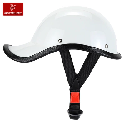 Safety Protective Hat Helmet Distinctive — Motosiklet kaskı (dəbilqə) - bright-white-pure-white-all-yards