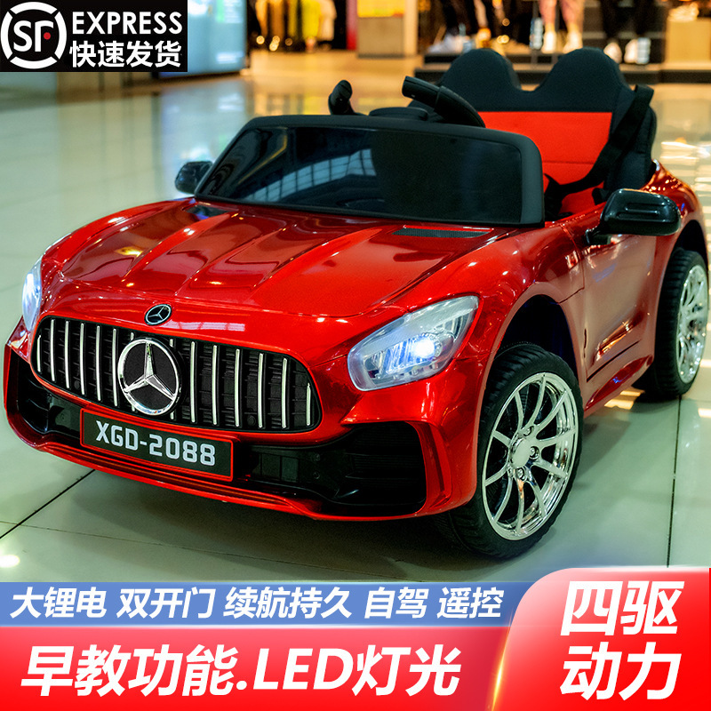coche eléctrico de cuatro ruedas todoterreno para niños juguetes para bebés coche de batería para personas con control remoto coche de oscilación