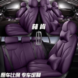 Lincoln Adventurer, Lincoln MKZ, Lincoln MKC, and Lincoln Continental – full-coverage genuine leather seat covers for all models