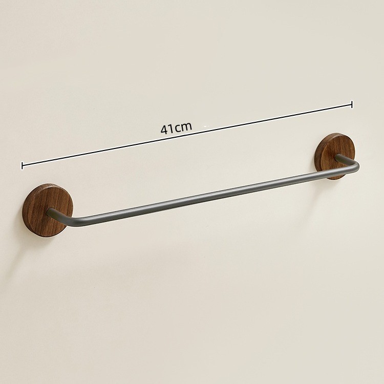 Black walnut-41cm thickened slipper rack-gun gray