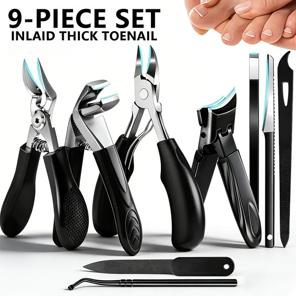 Cross-border hot-selling nail scissors for nail groove repair, ultra-thin blade, anti-splash eagle-beak pliers, nail scissors, manicure tool