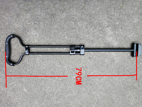 Wholesale outdoor camping push cart fishing baby shopping tablet wheelbarrow folding extendable telescopic pole accessories