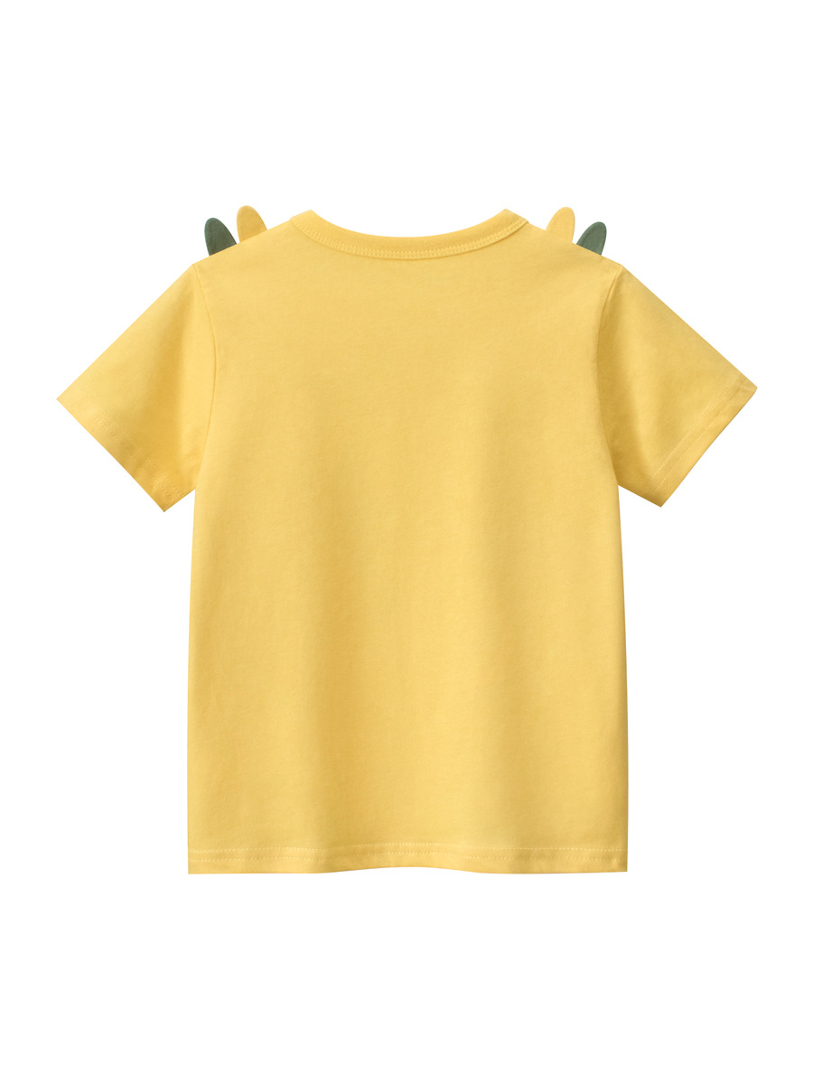 Ropa para niños de la marca de moda 2025 verano nuevo estilo para niños camiseta de manga corta con estampado coreano ropa de dibujos animados para bebés fuente transfronteriza image 5