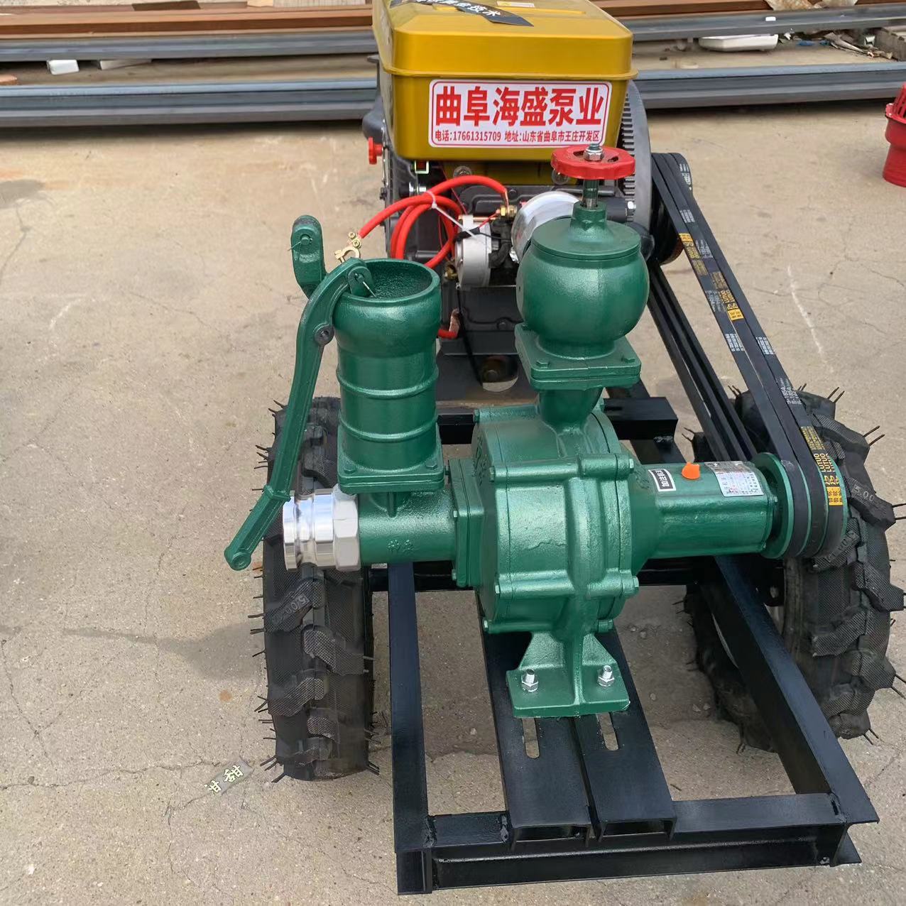 三相电电机款高压喷灌泵 卷盘机搭档喷淋机 园林浇灌多功能高扬泵