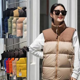 1996 windproof down vest embroidery 700 foreign trade wholesale warm outdoor sports jacket coat lovers