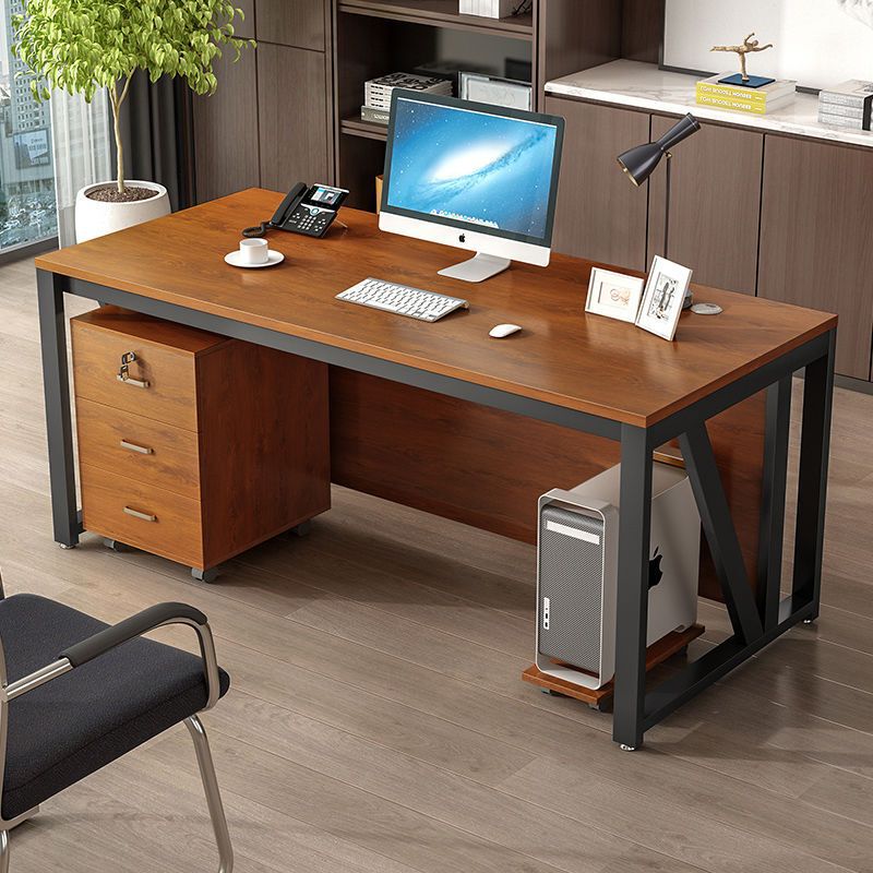 Staff Desk, Computer Desk, Simple Office Desk, Simple Modern Home Writing Desk, Training Desk