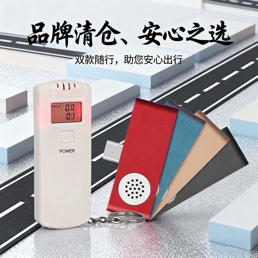 便携式酒精测试仪、酒后检测、出行必备、多产品多折扣清仓骨折价