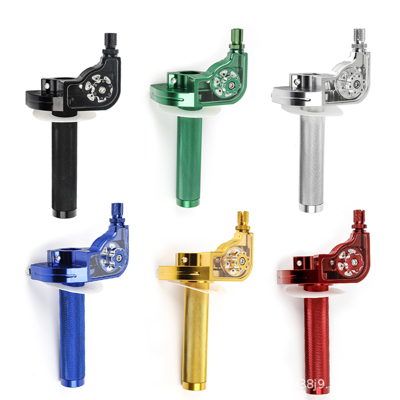 Off-Road Motorcycle High-Twist Throttle Accelerator, High-Gear Modification, Gatling-Style Visible Throttle Cable
