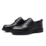 Кожаная обувь, пиджак классического кроя в английском стиле для отдыха для кожаной обуви, воловья кожа, из натуральной кожи