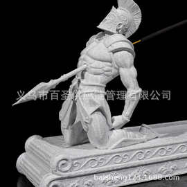 跨境爆款欧式战神等等，野蛮人香炉雕塑桌面摆件150