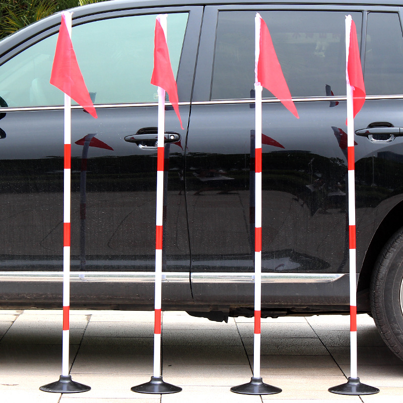 Mobile football training logo rod traffic warning pole reversing…