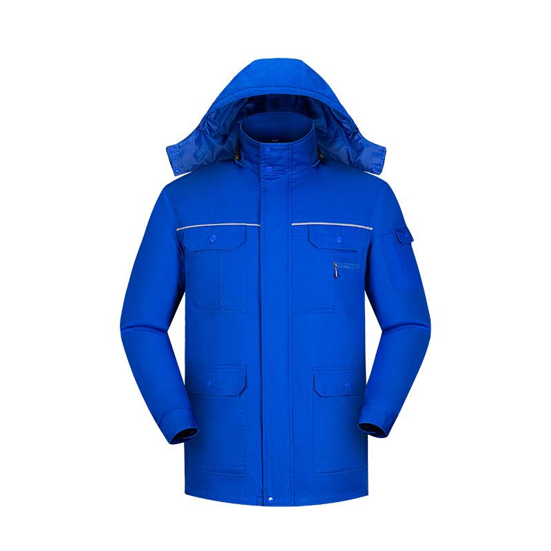 Invierno chaqueta de algodón de invierno protección laboral ropa de fábrica chaqueta hombre sucia resistencia al desgaste ropa de algodón gruesa personalizada